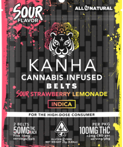 Kanha Gummies Sour Strawberry Lemonade